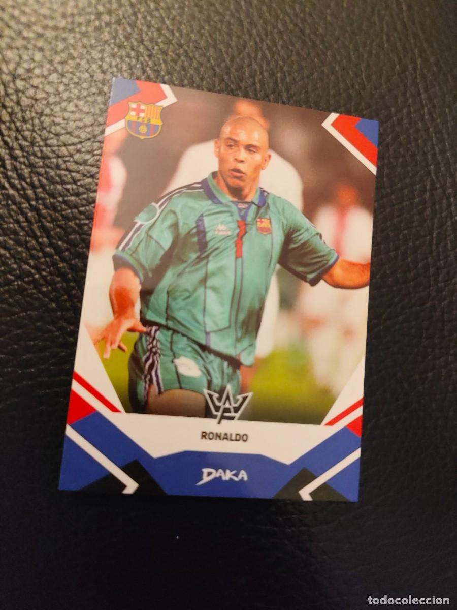 Cromos de f&uacute;tbol: 26-A DAKA FINAL WHISTLE 25 26 RONALDO BARCELONA BASE 2025 2026 AAG