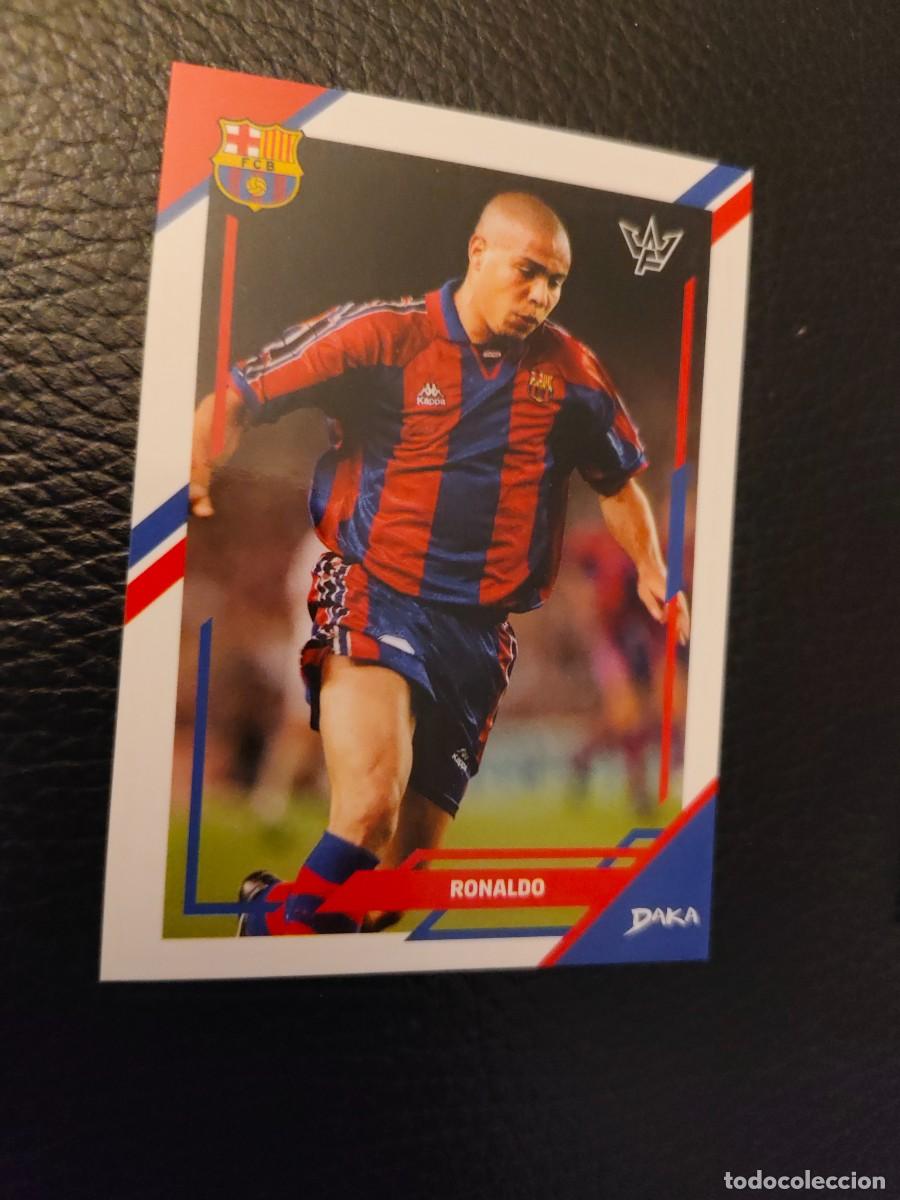 Cromos de f&uacute;tbol: 26-B DAKA FINAL WHISTLE 25 26 RONALDO BARCELONA BASE 2025 2026 AAG