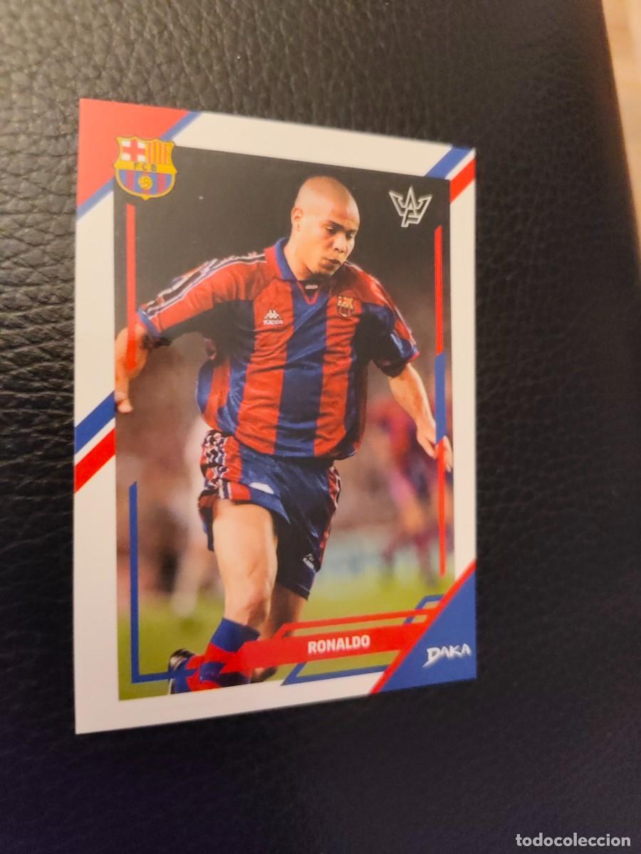 Cromos de f&uacute;tbol: 26-B DAKA FINAL WHISTLE 25 26 RONALDO BARCELONA BASE 2025 2026 AAG
