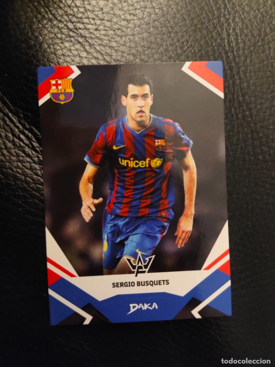 Cromos de f&uacute;tbol: 30-A DAKA FINAL WHISTLE 25 26 SERGIO BUSQUETS BARCELONA BASE 2025 2026 AAG