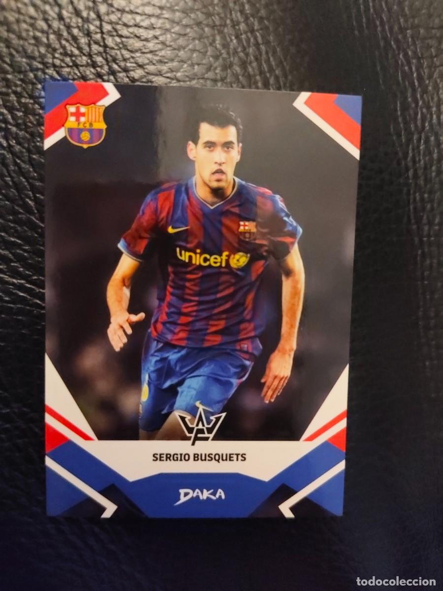 Cromos de f&uacute;tbol: 30-A DAKA FINAL WHISTLE 25 26 SERGIO BUSQUETS BARCELONA BASE 2025 2026 AAG