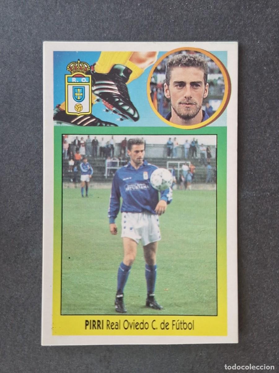 Cromos de f&uacute;tbol: L3 PIRRI REAL OVIEDO LIGA ESTE 1993 1994 93 94 CARTON NUNCA PEGADO SIN PEGAR