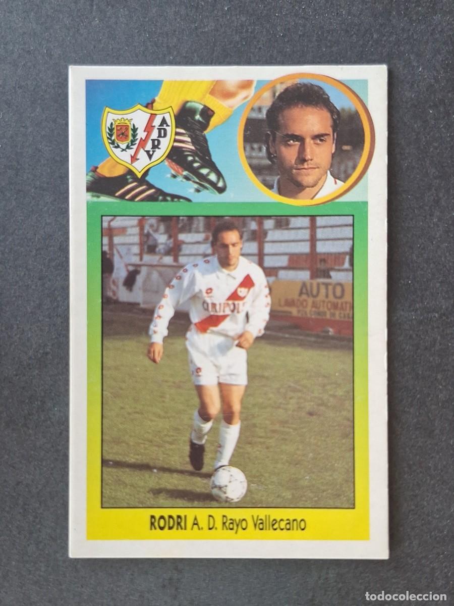 Cromos de f&uacute;tbol: L3 RODRI RAYO VALLECANO LIGA ESTE 1993 1994 93 94 CARTON NUNCA PEGADO SIN PEGAR