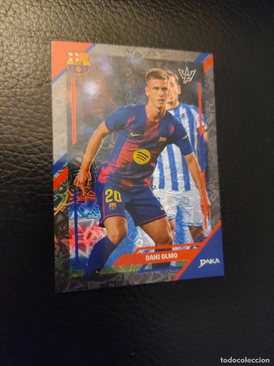 Cromos de f&uacute;tbol: 15-B DAKA FINAL WHISTLE 25 26 DANI OLMO BARCELONA PARALELA HOLOGR&Aacute;FICA 2025 2026 AAG