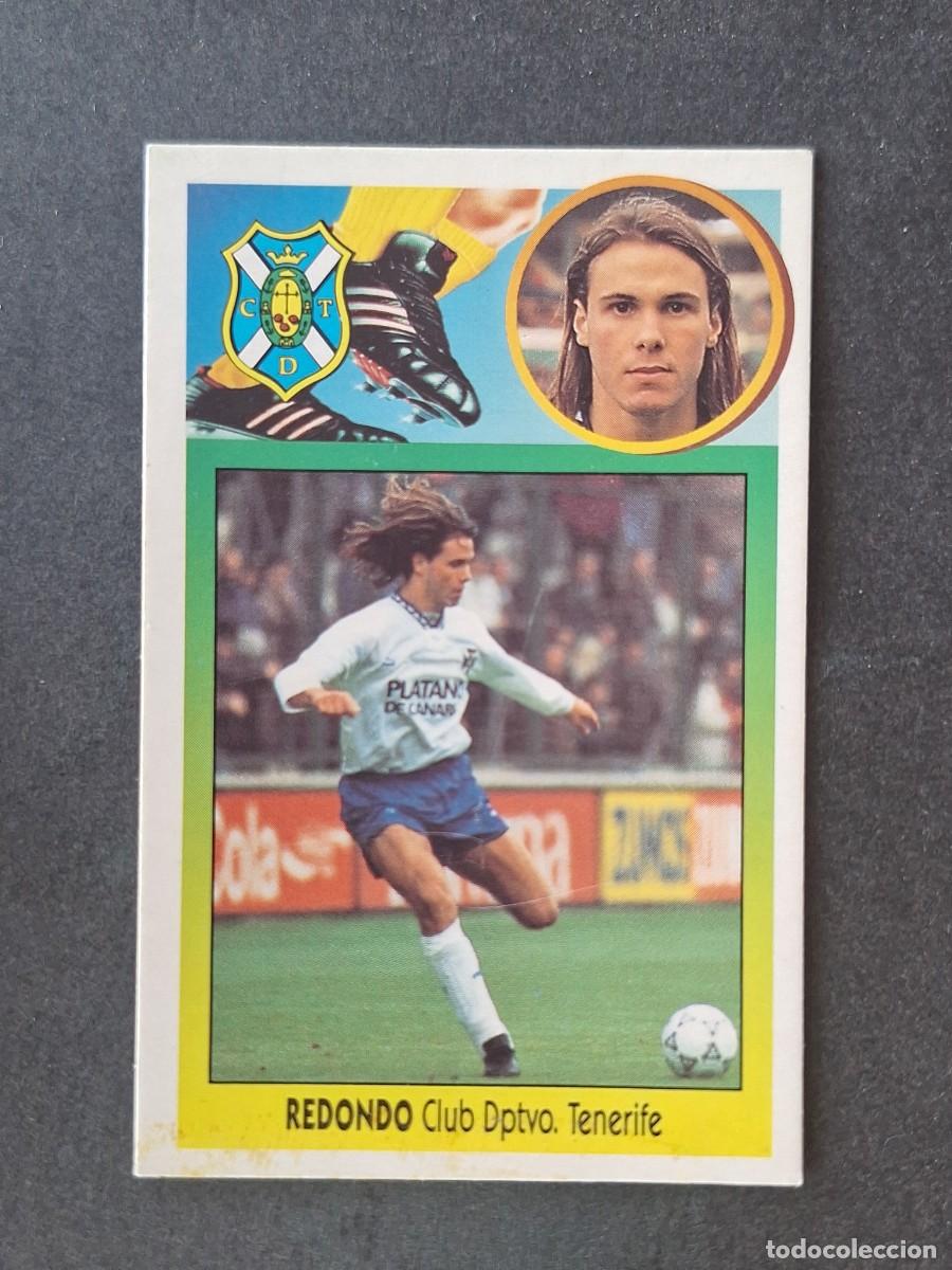 Cromos de f&uacute;tbol: L3 REDONDO C. D. TENERIFE LIGA ESTE 1993 1994 93 94 CARTON NUNCA PEGADO SIN PEGAR