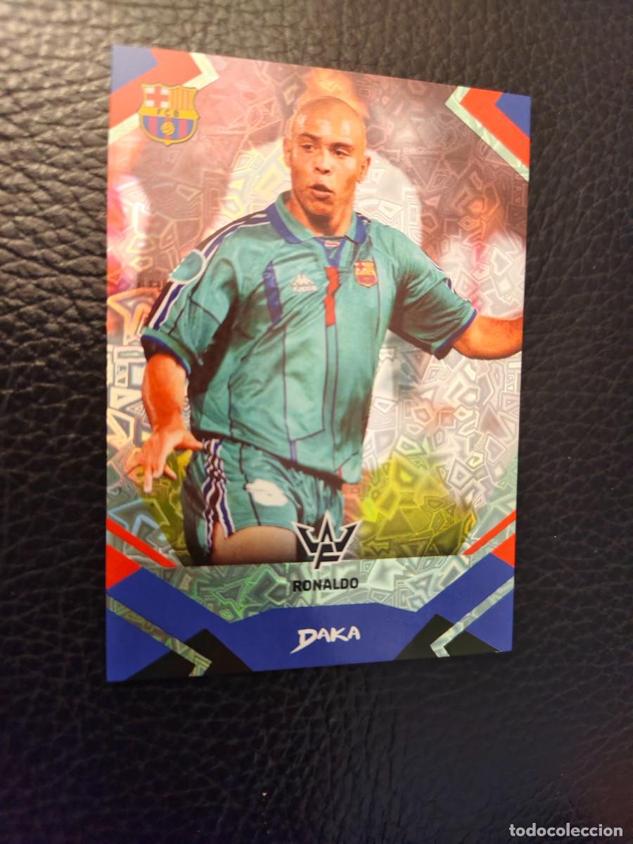 Cromos de f&uacute;tbol: 26-A DAKA FINAL WHISTLE 25 26 RONALDO BARCELONA PARALELA HOLOGR&Aacute;FICA 2025 2026 AAG