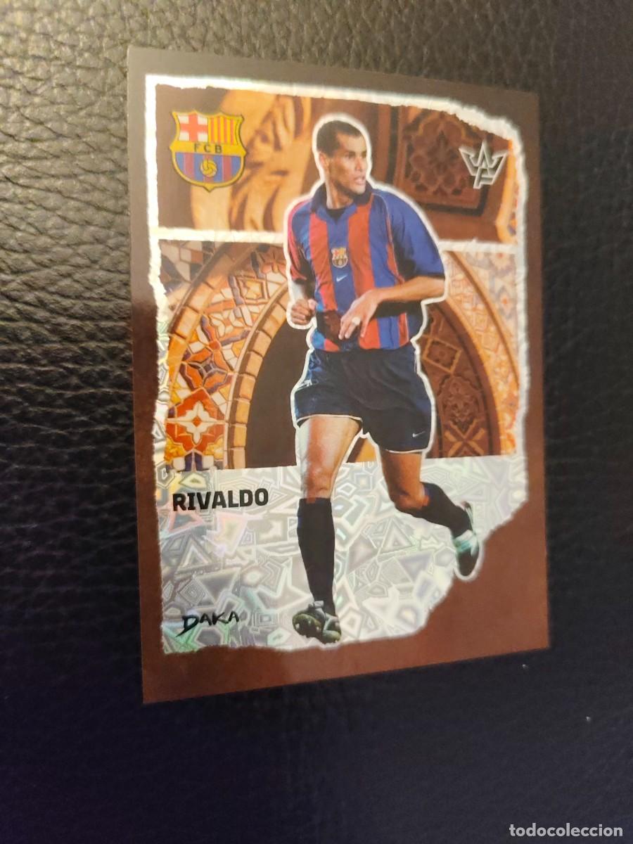Cromos de f&uacute;tbol: ACB-28 DAKA FINAL WHISTLE 25 26 RIVALDO BARCELONA ART CITY BAR&Ccedil;A 2025 2026 AAG