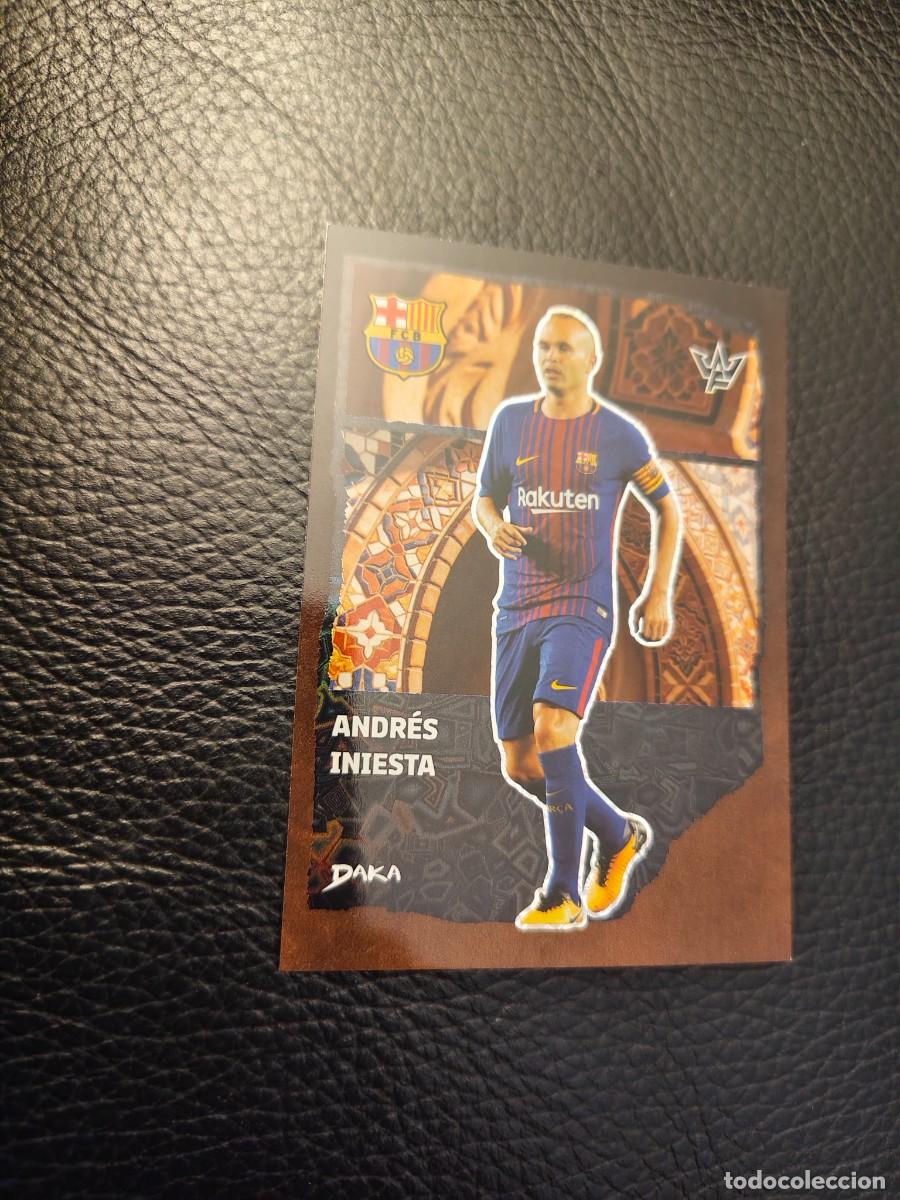 Cromos de f&uacute;tbol: ACB-29 DAKA FINAL WHISTLE 25 26 ANDR&Eacute;S INIESTA BARCELONA ART CITY BAR&Ccedil;A 2025 2026 AAG