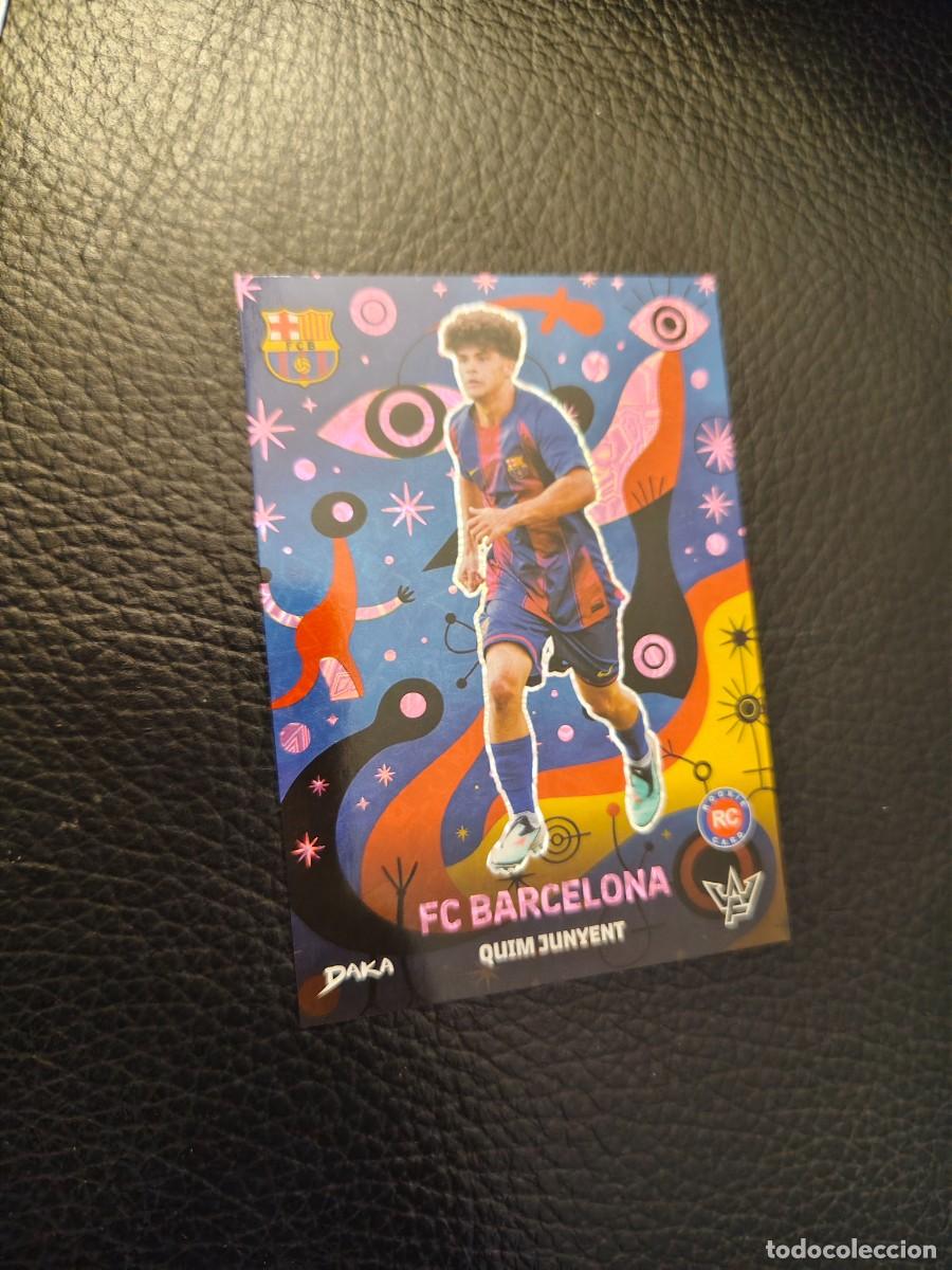 Cromos de f&uacute;tbol: BD-17 DAKA FINAL WHISTLE 25 26 QUIM JUNYENT BARCELONA DREAMS PARALELA 2025 2026 AAG
