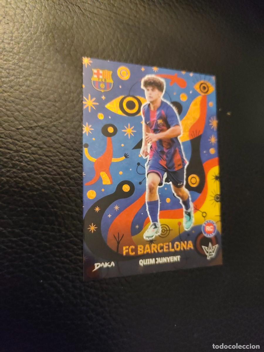 Cromos de f&uacute;tbol: BD-17 DAKA FINAL WHISTLE 25 26 QUIM JUNYENT BARCELONA DREAMS PARALELA 2025 2026 AAG