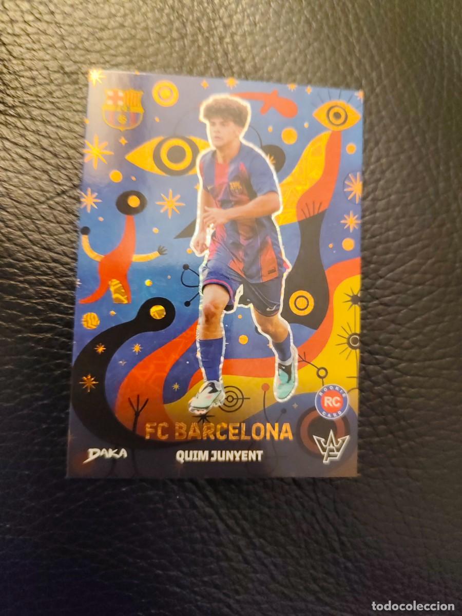 Cromos de f&uacute;tbol: BD-17 DAKA FINAL WHISTLE 25 26 QUIM JUNYENT BARCELONA DREAMS PARALELA 2025 2026 AAG