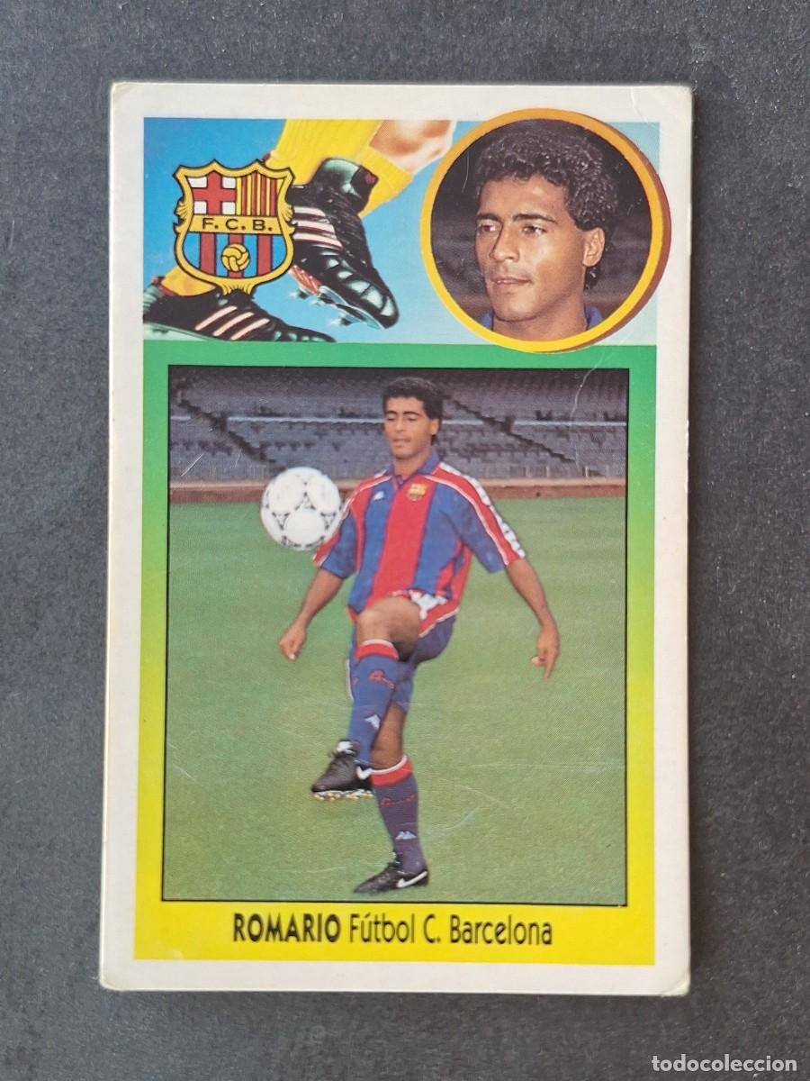 Fu&szlig;ball-Sticker: L3 ROMARIO F. C. BARCELONA COLOCA LIGA ESTE 1993 1994 93 94 CARTON NUNCA PEGADO SIN PEGAR