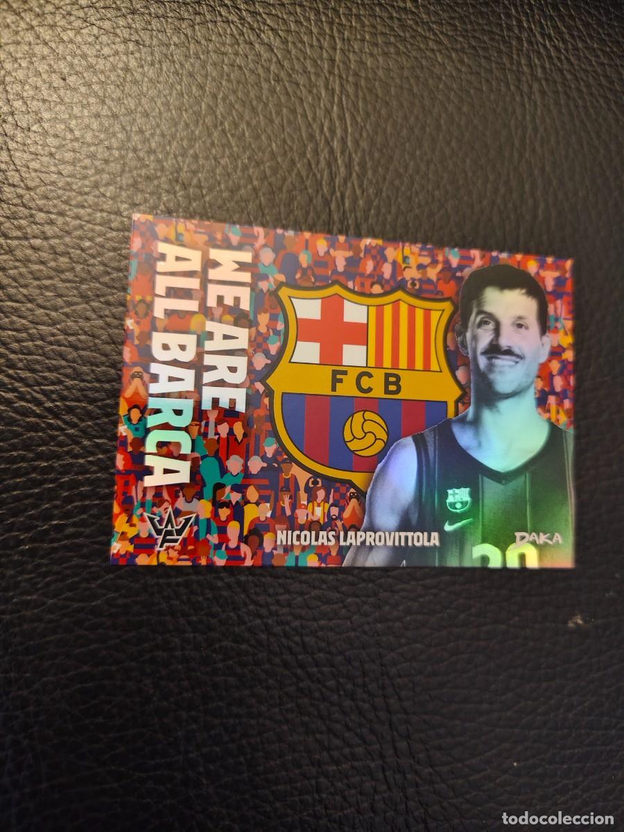 Cromos de f&uacute;tbol: WAAB-16 DAKA FINAL WHISTLE 25 26 NICOLAS LAPROVITTOLA BARCELONA WE ARE ALL BARCA 2025 2026 AAG
