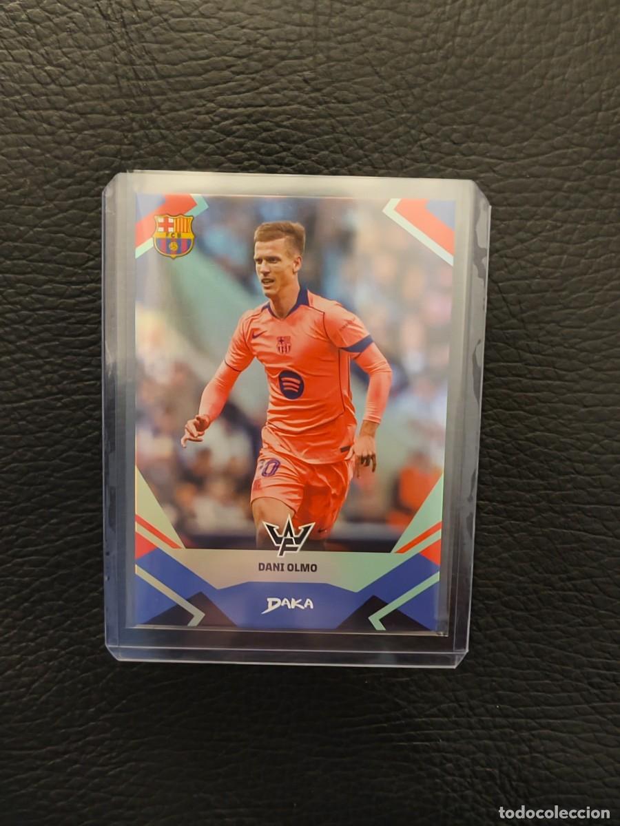 Cromos de f&uacute;tbol: 15-A DAKA FINAL WHISTLE 25 26 DANI OLMO BARCELONA NUMERADA 279 2025 2026 AAG