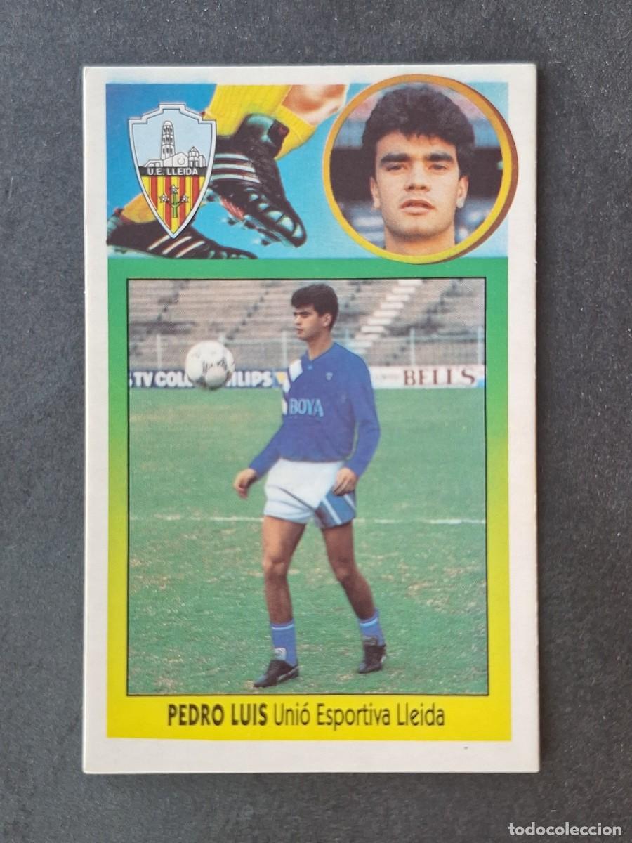 Football Stickers: L3 PEDRO LUIS U. E. LLEIDA LIGA ESTE 1993 1994 93 94 CARTON NUNCA PEGADO SIN PEGAR