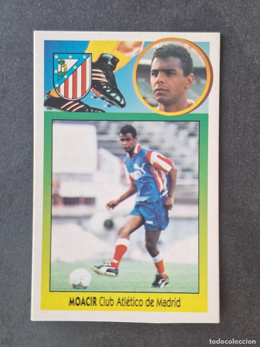 Cromos de f&uacute;tbol: L3 MOACIR ATLETICO DE MADRID LIGA ESTE 1993 1994 93 94 CARTON NUNCA PEGADO SIN PEGAR