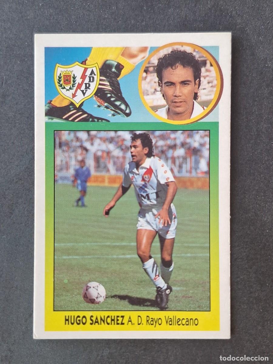Cromos de f&uacute;tbol: L3 HUGO SANCHEZ RAYO VALLECANO LIGA ESTE 1993 1994 93 94 CARTON NUNCA PEGADO SIN PEGAR