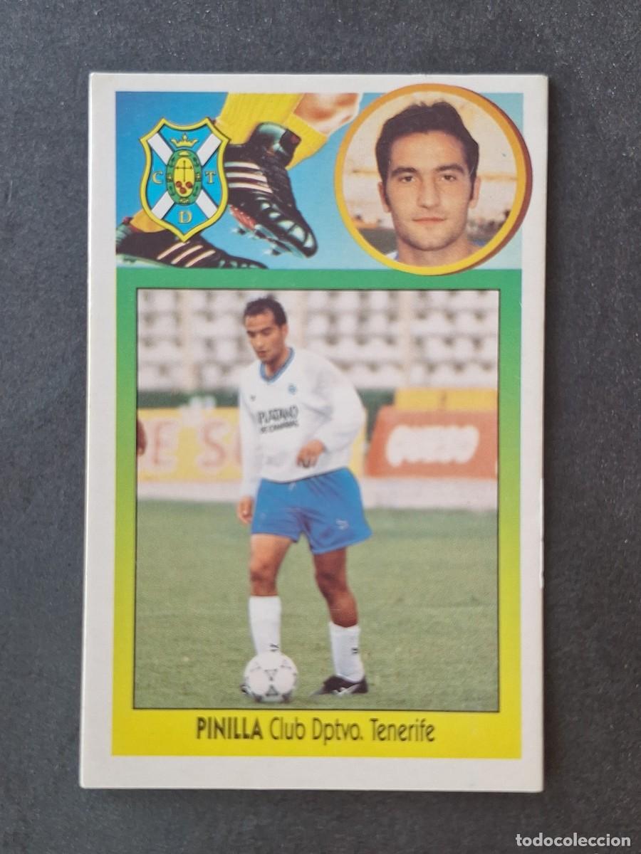 Cromos de f&uacute;tbol: L3 PINILLA C. D. TENERIFE COLOCA LIGA ESTE 1993 1994 93 94 CARTON NUNCA PEGADO SIN PEGAR