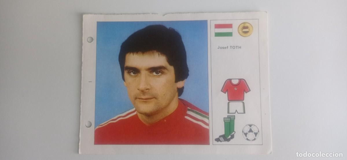 Cromos de f&uacute;tbol: 6 CROMOS-FICHAS &rdquo; Las estrelllas del mundial 82 - Editorial Bruguera.