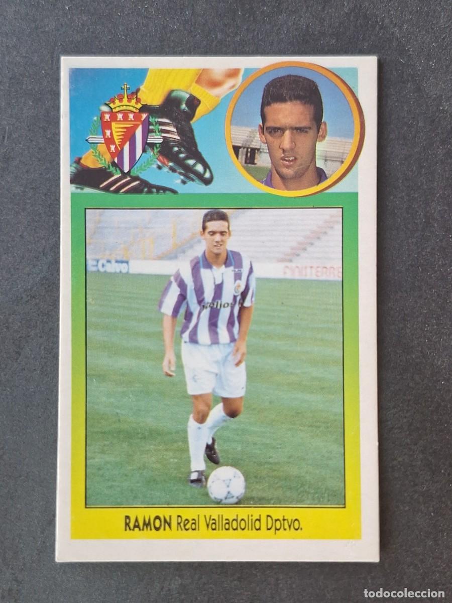 Cromos de f&uacute;tbol: L3 RAMON REAL VALLADOLID COLOCA LIGA ESTE 1993 1994 93 94 CARTON NUNCA PEGADO SIN PEGAR