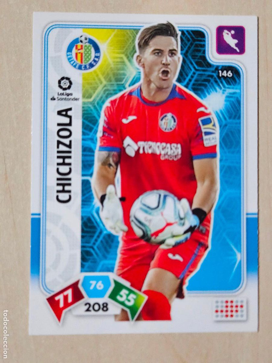 Cromos de f&uacute;tbol: FICHA N&ordm; 146 CHICHIZOLA - ADRENALYN 19 20 - PANINI 2019 - 20 - CROMO - GETAFE