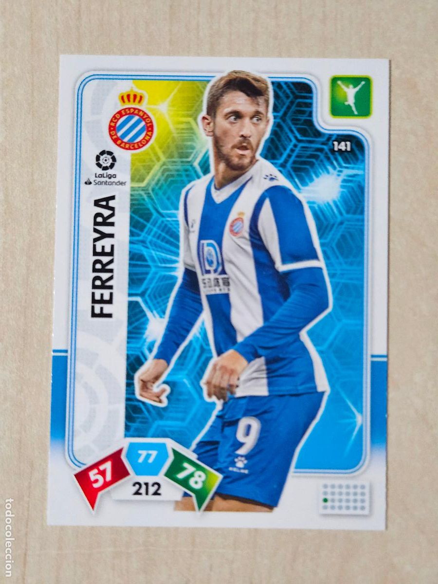 Cromos de f&uacute;tbol: FICHA N&ordm; 141 FERREYRA - ADRENALYN 19 20 - PANINI 2019 - 20 - CROMO - ESPANYOL