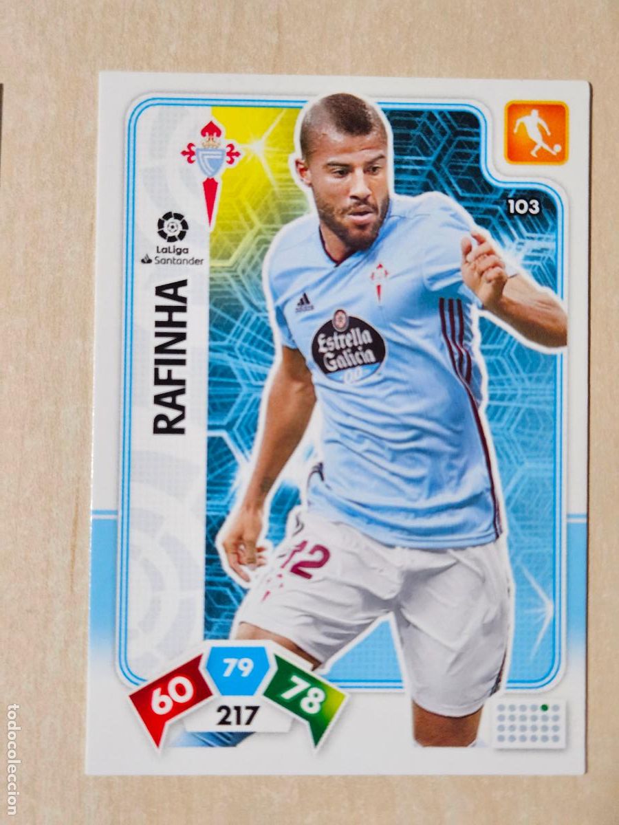 Cromos de f&uacute;tbol: FICHA N&ordm; 103 RAFINHA - ADRENALYN 19 20 - PANINI 2019 - 20 - CROMO - REAL CELTA