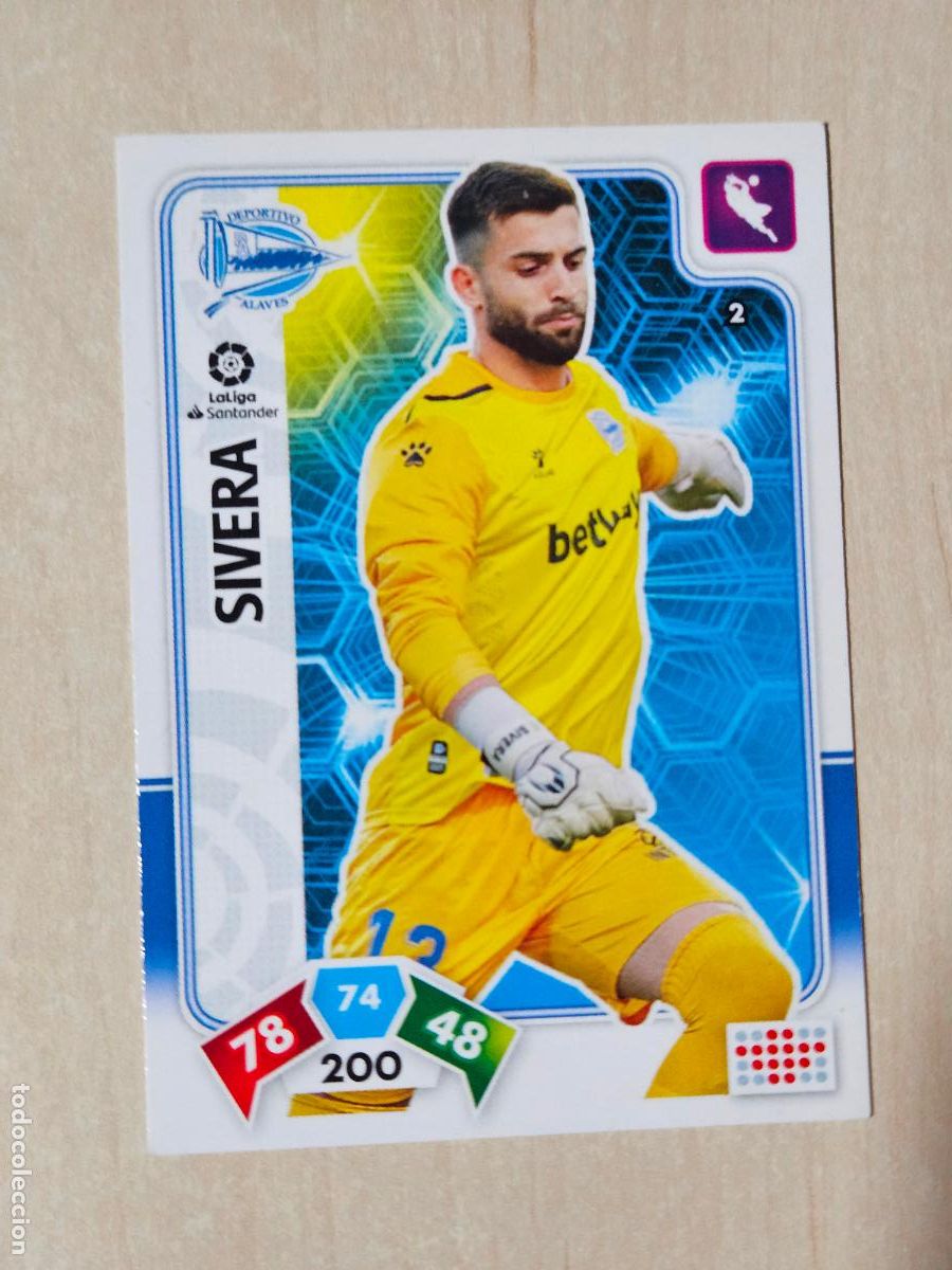 Cromos de f&uacute;tbol: FICHA N&ordm; 2 SIVERA - ADRENALYN 19 20 - PANINI 2019 - 20 - CROMO - ALAVES
