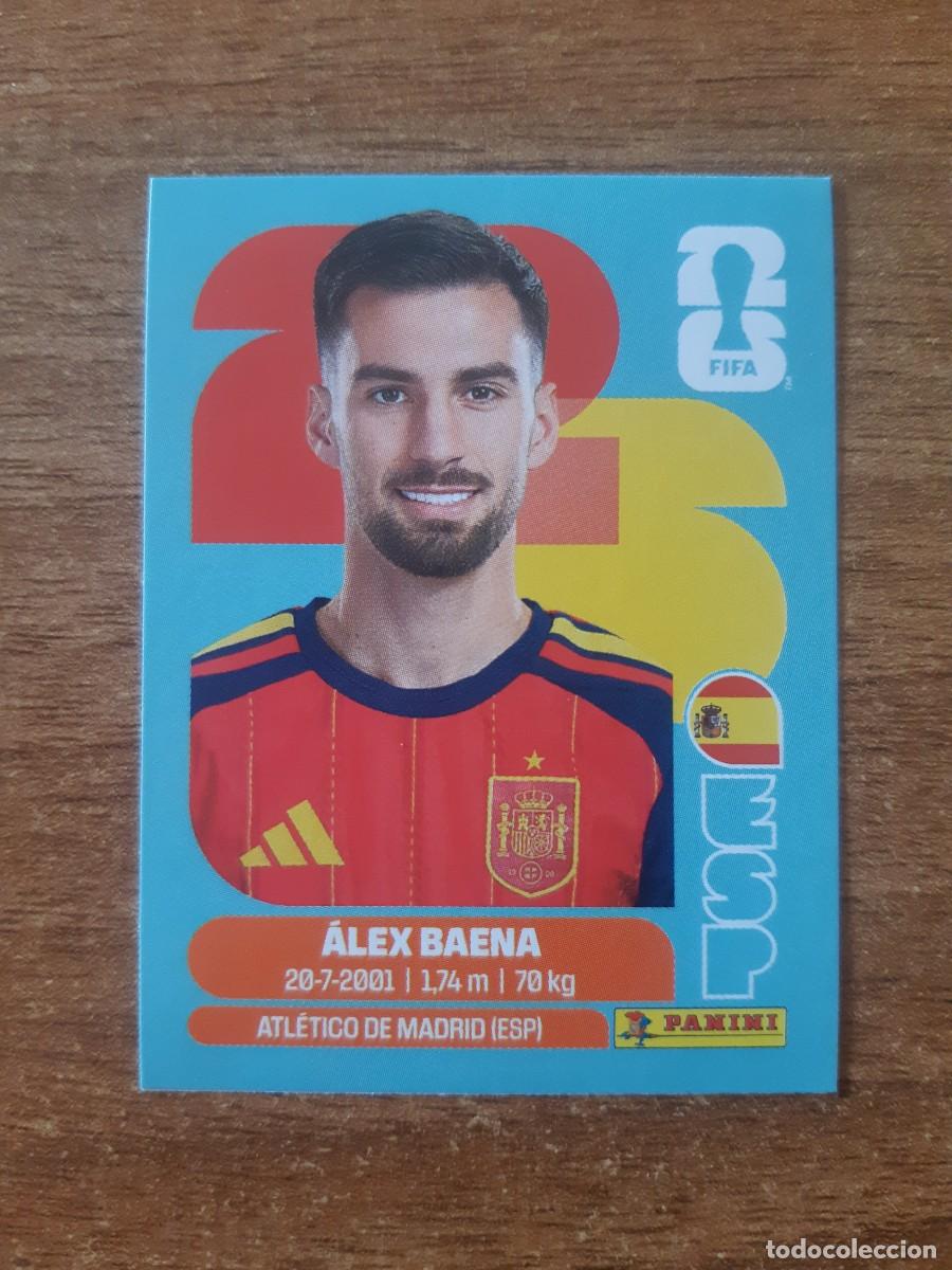 Fu&szlig;ball-Sticker: ESP J5 ALEX BAENA ESPA&Ntilde;A ACTUALIZACI&Oacute;N JUG&Oacute;N MUNDIAL 2026 PANINI. NUEVO SIN PEGAR