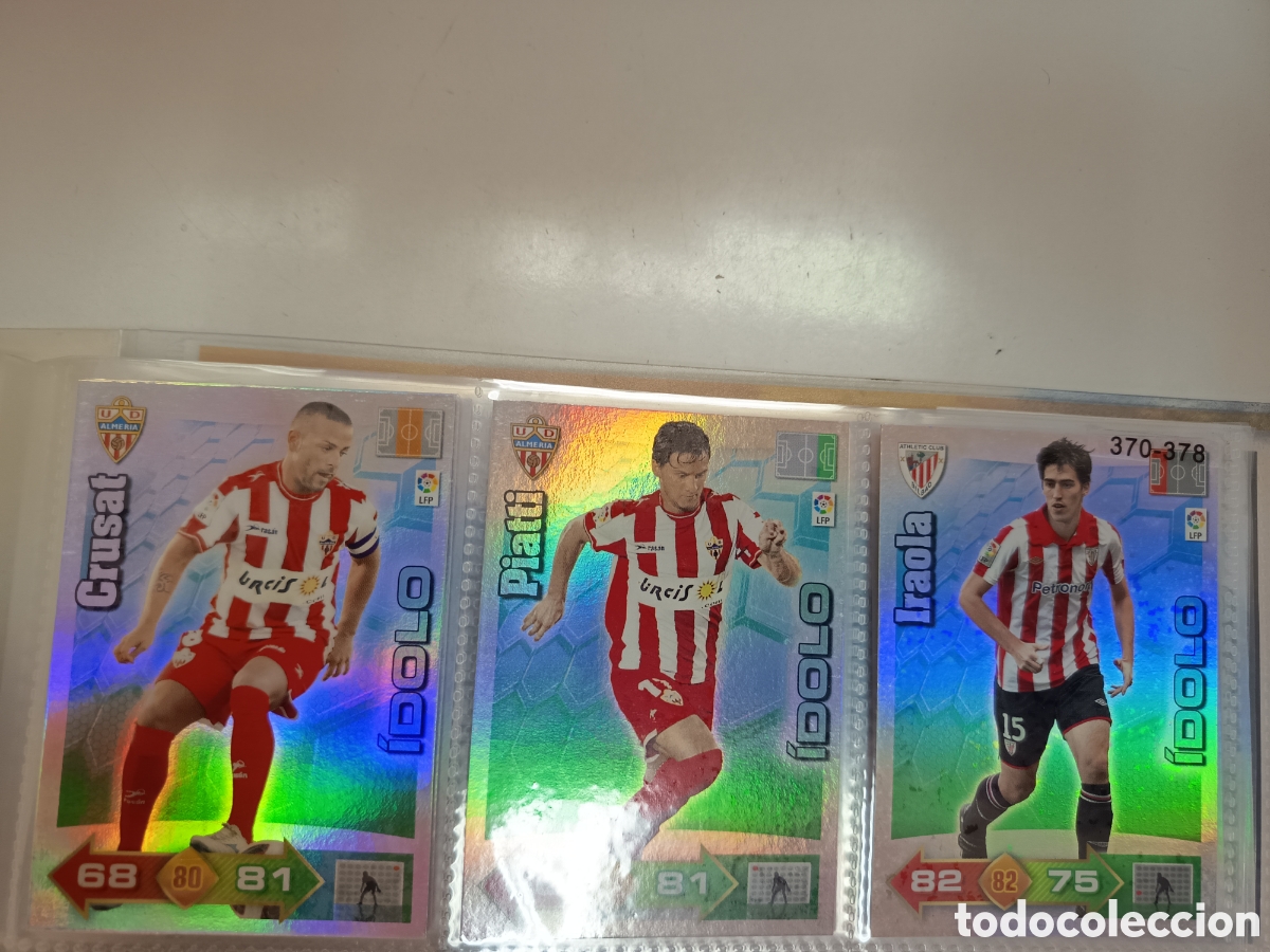 Cromos de f&uacute;tbol: ADRENALYN LIGA 2010 2011 IDOLO IRAOLA BILBAO
