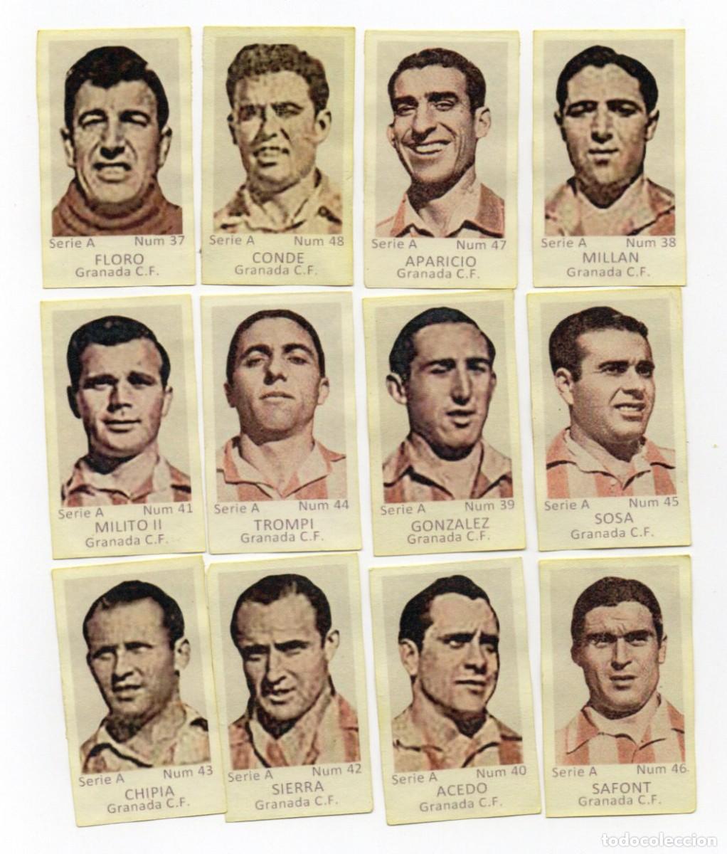 Cromos de f&uacute;tbol: GRANADA 1944, DE AZAFRAN EL LABRADOR. - Foto 1