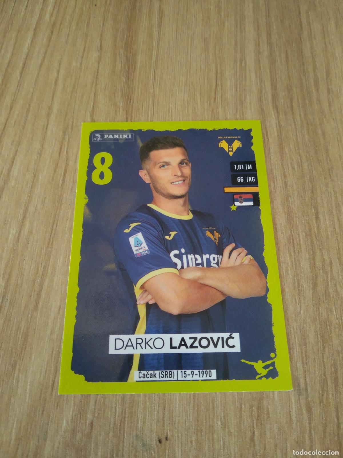 Cromos de f&uacute;tbol: 194 DARKO LAZOVIC HELLAS VERONA CROMO FUTBOL PANINI LIGA ITALIA 23-24 CALCIATORI 2023-2024