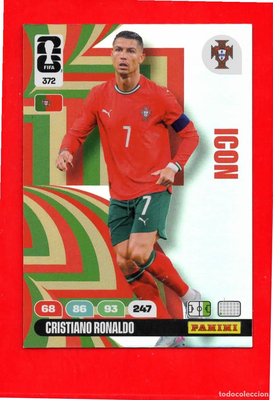 Cromos de f&uacute;tbol: 372 Cristiano Ronaldo -&nbsp; Icon - Portugal - World Cup Mundial 2026