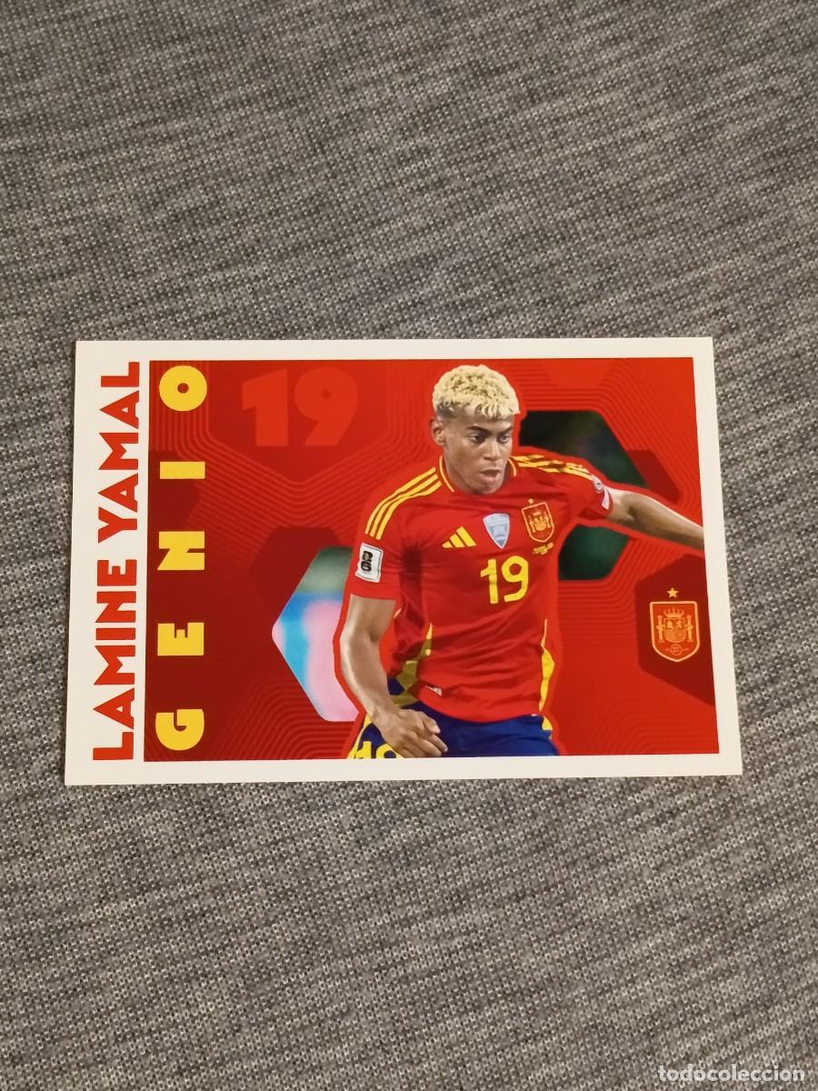 Cromos de f&uacute;tbol: LAMINE YAMAL N&deg;71 CARREFOUR MUNDIAL STICKER 2026 NUEVO