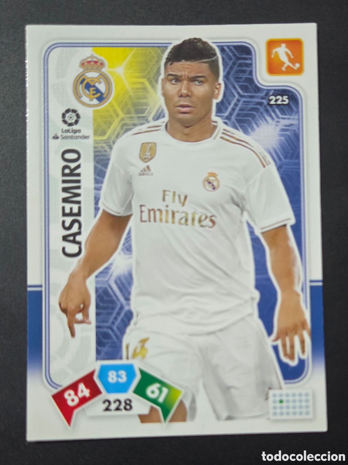 Cromos de f&uacute;tbol: CARTA &deg; 225 CASEMIRO ADRENALYN 2019 2020 19 20