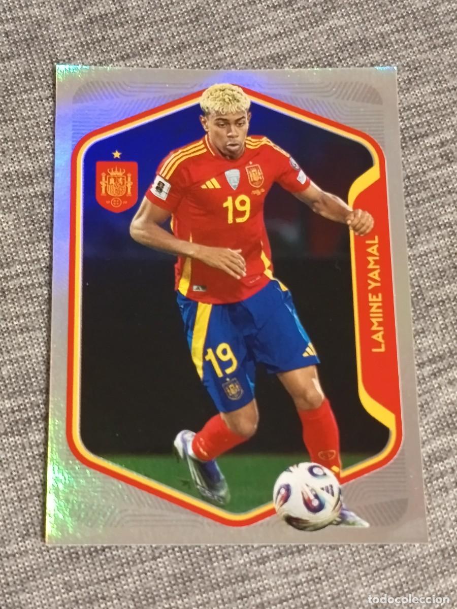 Cromos de f&uacute;tbol: LAMINE YAMAL CARREFOUR MUNDIAL 2026 N&deg;50 NUEVO