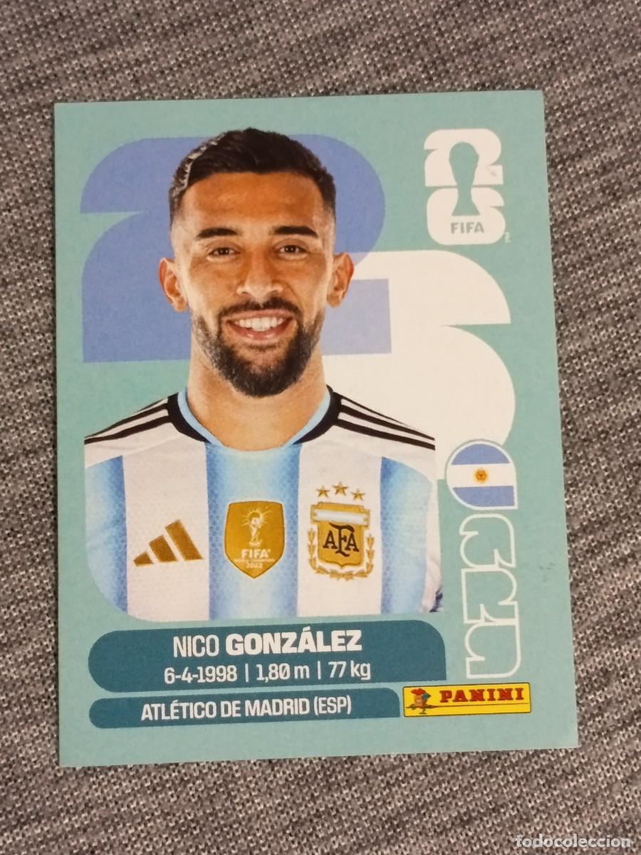 Cromos de f&uacute;tbol: NICO GONZ&Aacute;LEZ ARG 16 STICKER MUNDIAL 2026 PANINI FIFA WORLD CUP NUEVO