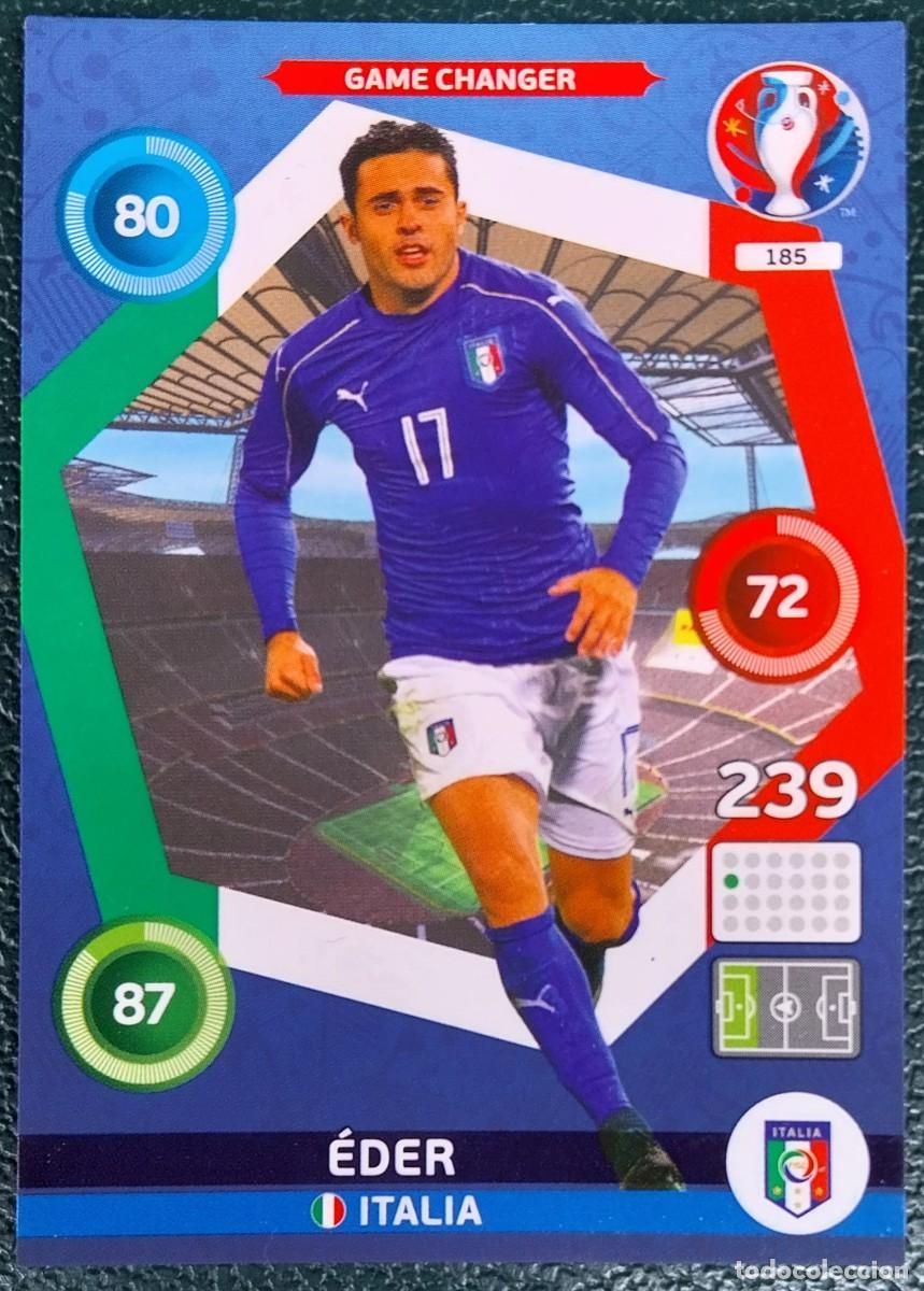 Cromos de f&uacute;tbol: 185 EDER ITALIA FICHAS ALBUM ADRENALYN XL EUROCOPA FRANCIA 2016