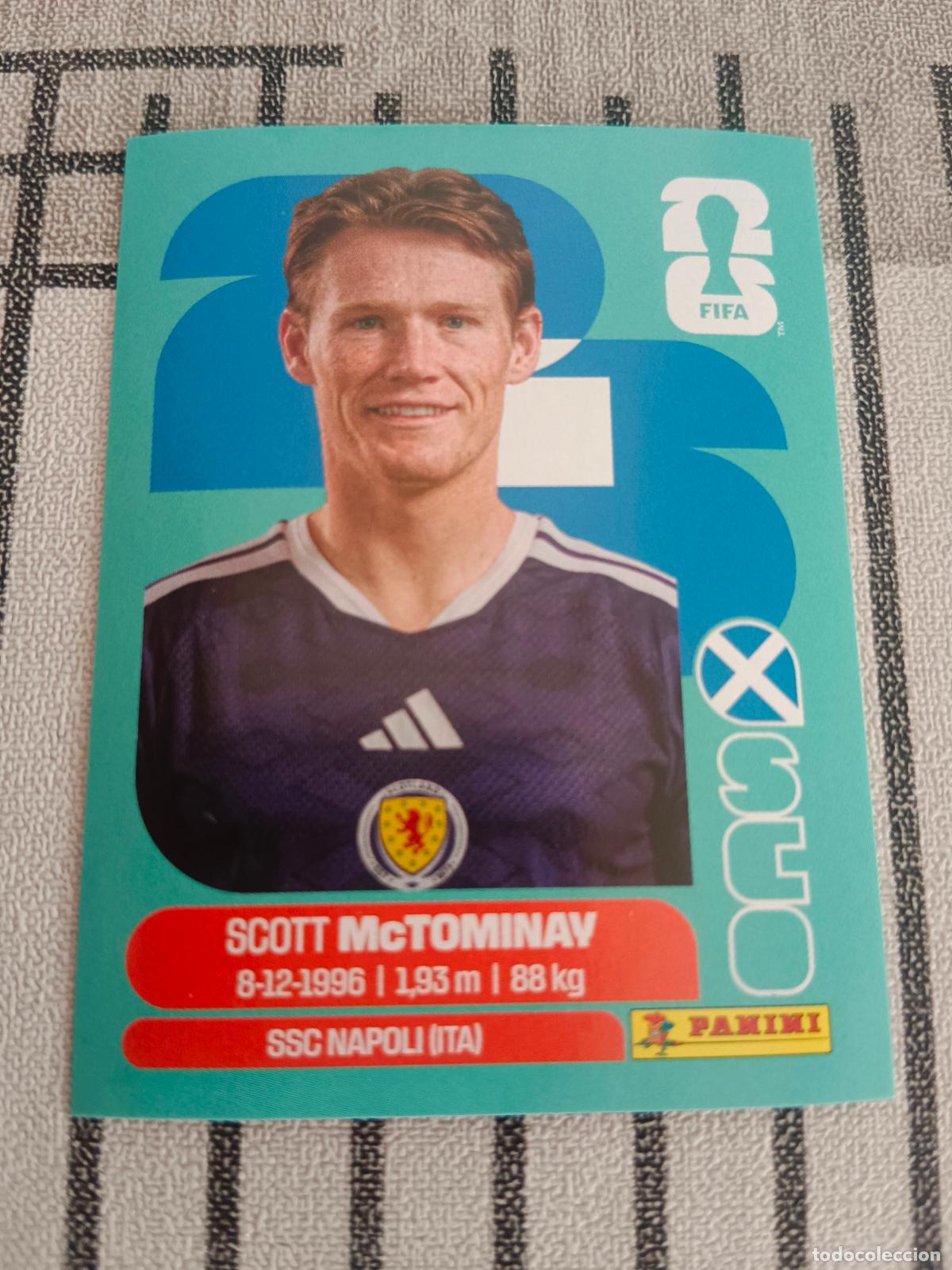 Cromos de f&uacute;tbol: MUNDIAL 2026 ESTADOS UNIDOS USA MEXICO MEJICO CANADA SCO 11 SCO11 SCOTT McTOMINAY ESCOCIA FIFA
