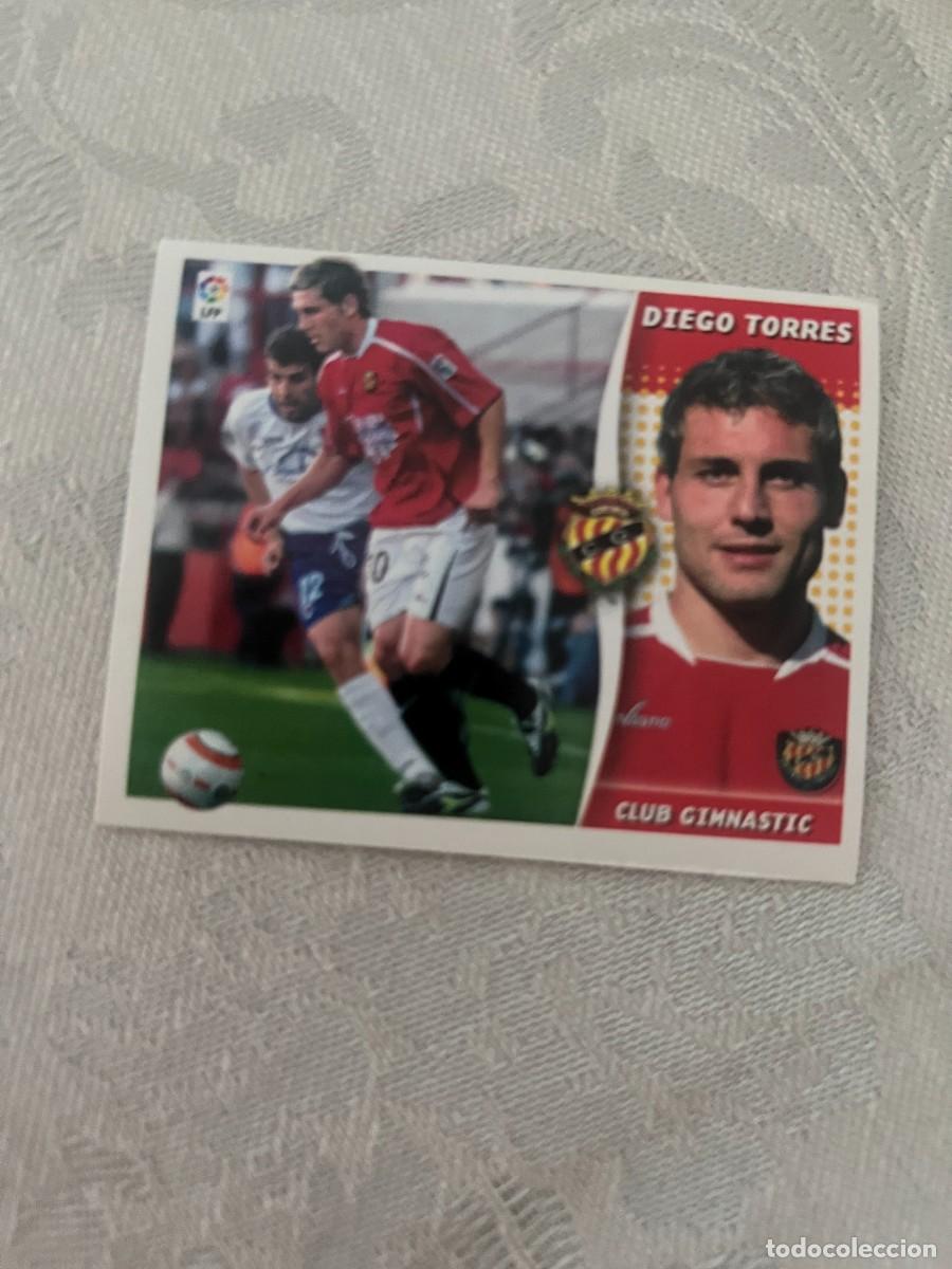Cromos de f&uacute;tbol: DIEGO TORRES NASTIC DE TARRAGONA BAJA SIN PEGAR LIGA ESTE 2006 2007
