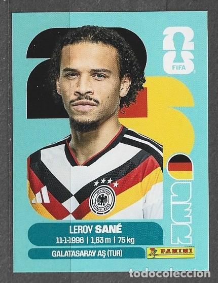 Cromos de f&uacute;tbol: Mundial 2026 - Leroy San&eacute; - N&ordm; 18 - Alemania