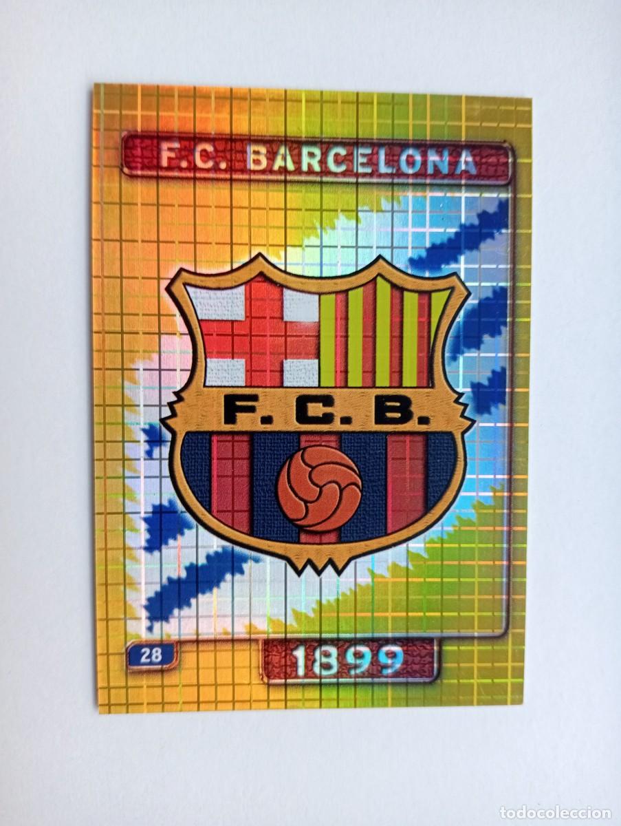Cromos de f&uacute;tbol: CROMO FUTBOL F.C.BARCELONA MUNDI CROMO 2004-2005: ESCUDO