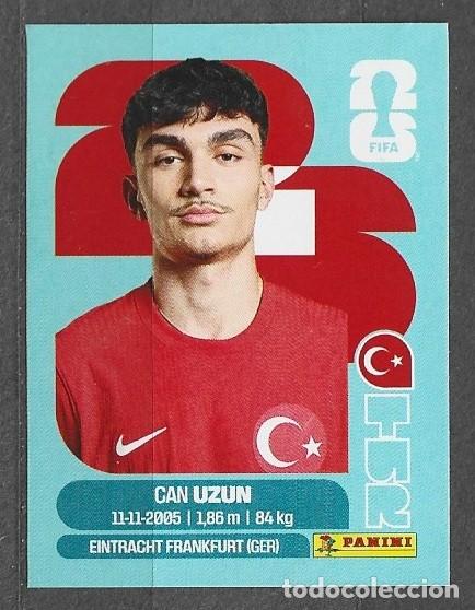 Cromos de f&uacute;tbol: Mundial 2026 - Can Uzun - N&ordm; 17 - Turkia
