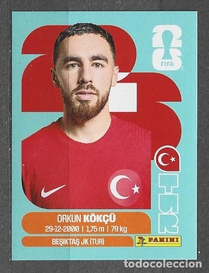 Cartes &agrave; collectionner de Football: Mundial 2026 - Orkun K&ouml;kc&uuml; - N&ordm; 12 - Turkia