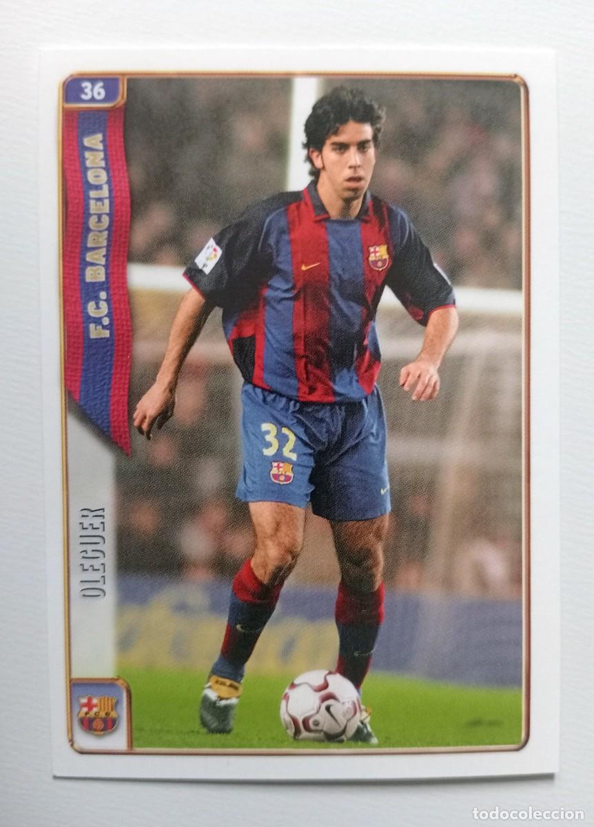 Football Stickers: CROMO FUTBOL F.C.BARCELONA MUNDI CROMO 2004-2005: OLEGUER