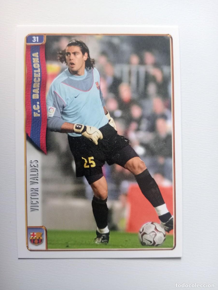 Football Stickers: CROMO FUTBOL F.C.BARCELONA MUNDI CROMO 2004-2005: VICTOR VALD&Eacute;S