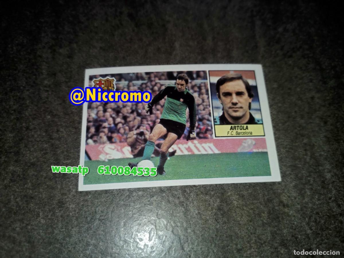 Cromos de f&uacute;tbol: artola barcelona 1984 1985 ed este 84 85 cromo nuevo sin pegar niccromo