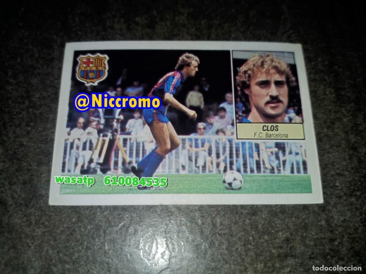 Cromos de f&uacute;tbol: clos barcelona 1984 1985 ed este 84 85 cromo nuevo sin pegar niccromo