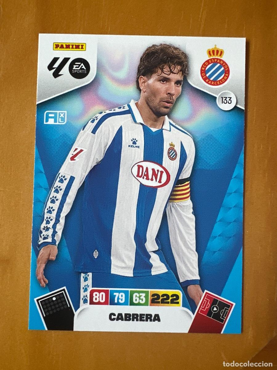 Cromos de f&uacute;tbol: 133 Leandro Cabrera, RCD Espanyol, Panini Adrenalyn XL La Liga 2025 2026 25 26