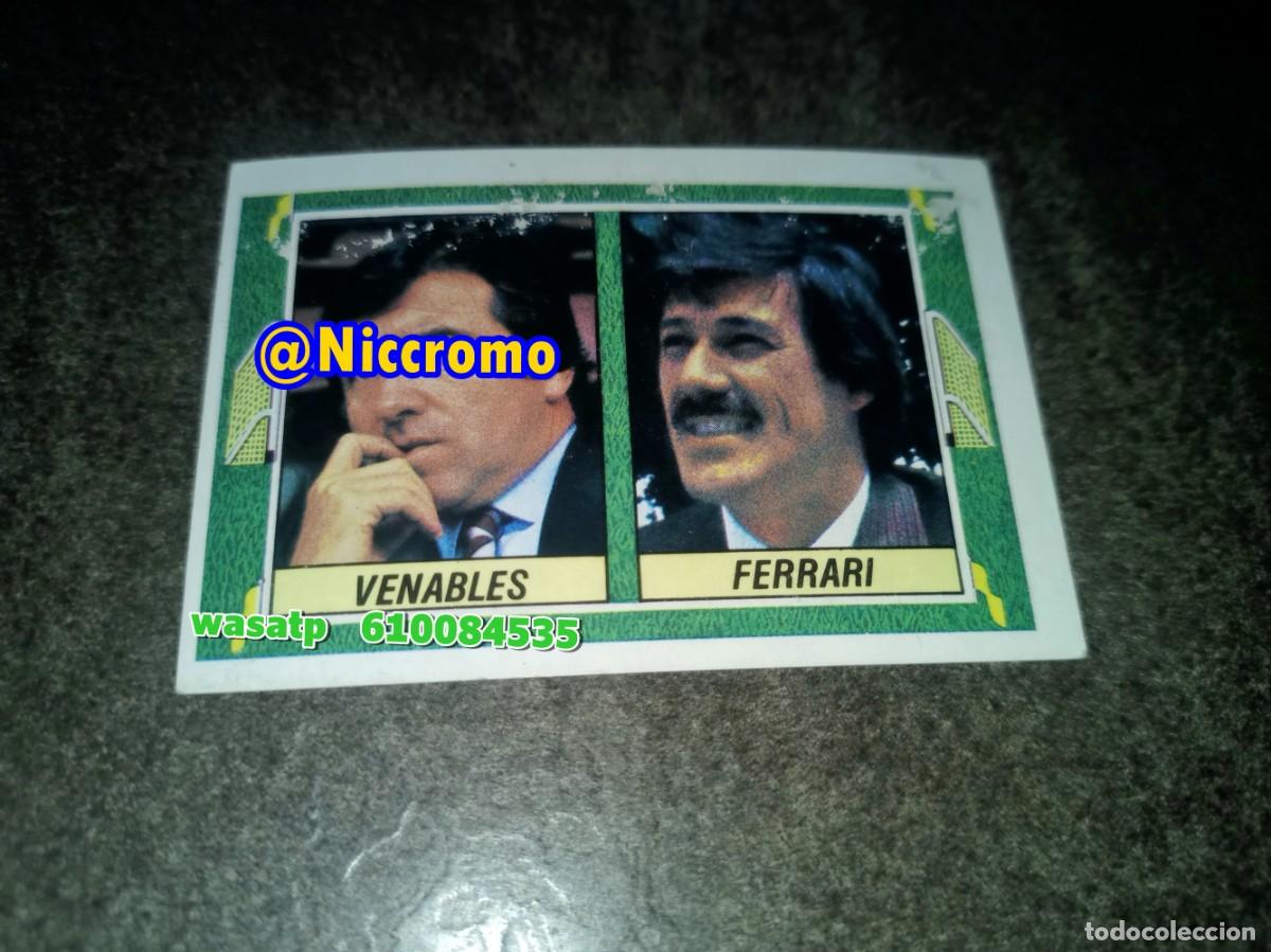 Cromos de f&uacute;tbol: venables ferrari barcelona 1984 1985 ed este 84 85 cromo recuperado niccromo
